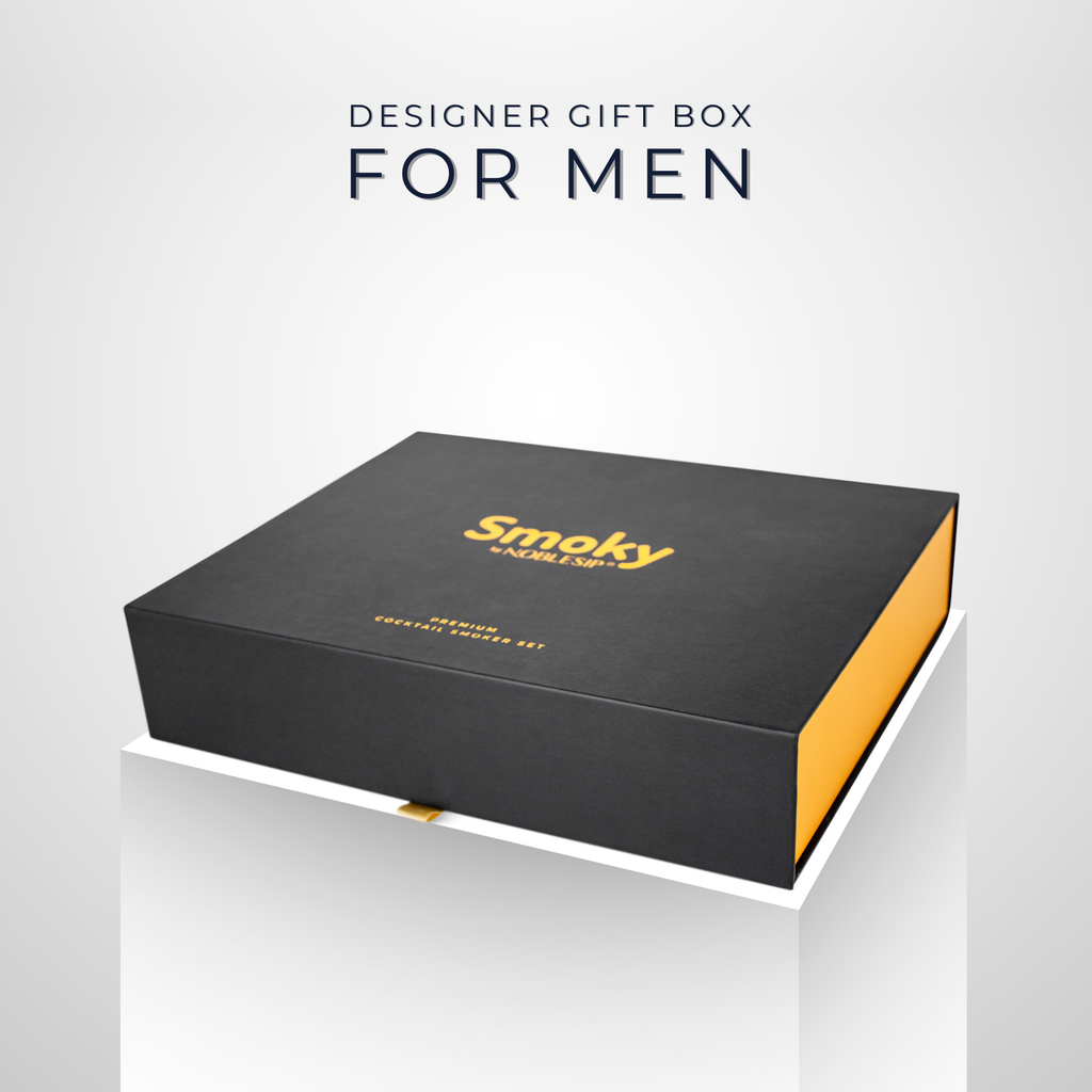 Cocktail Smoker Kit, Premium Home Bar Gift Set, Whiskey Men