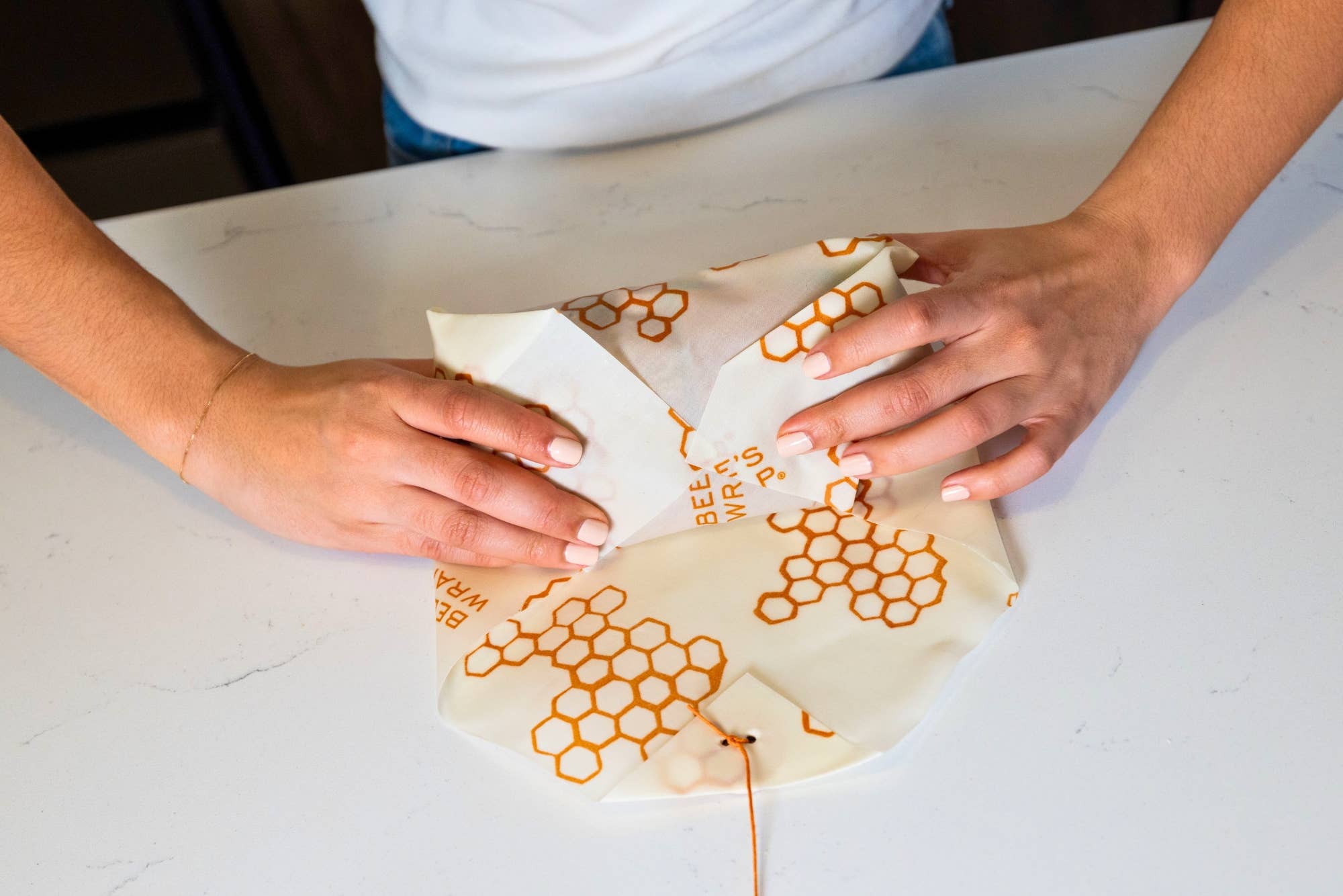 Sandwich Beeswax Food Wrap - Honeycomb