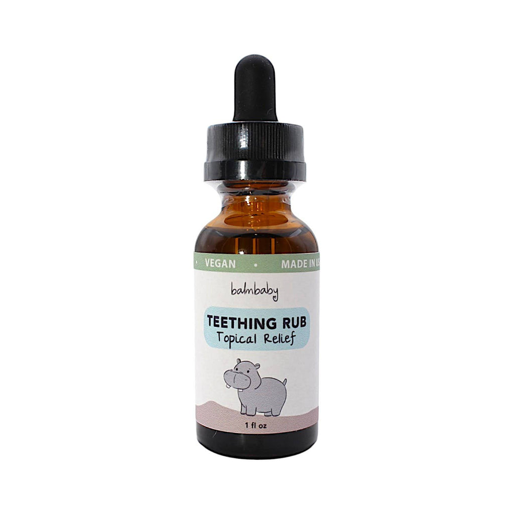 Balm Baby - Teething RUB 1oz. - ALL Natural TOPICAL Relief