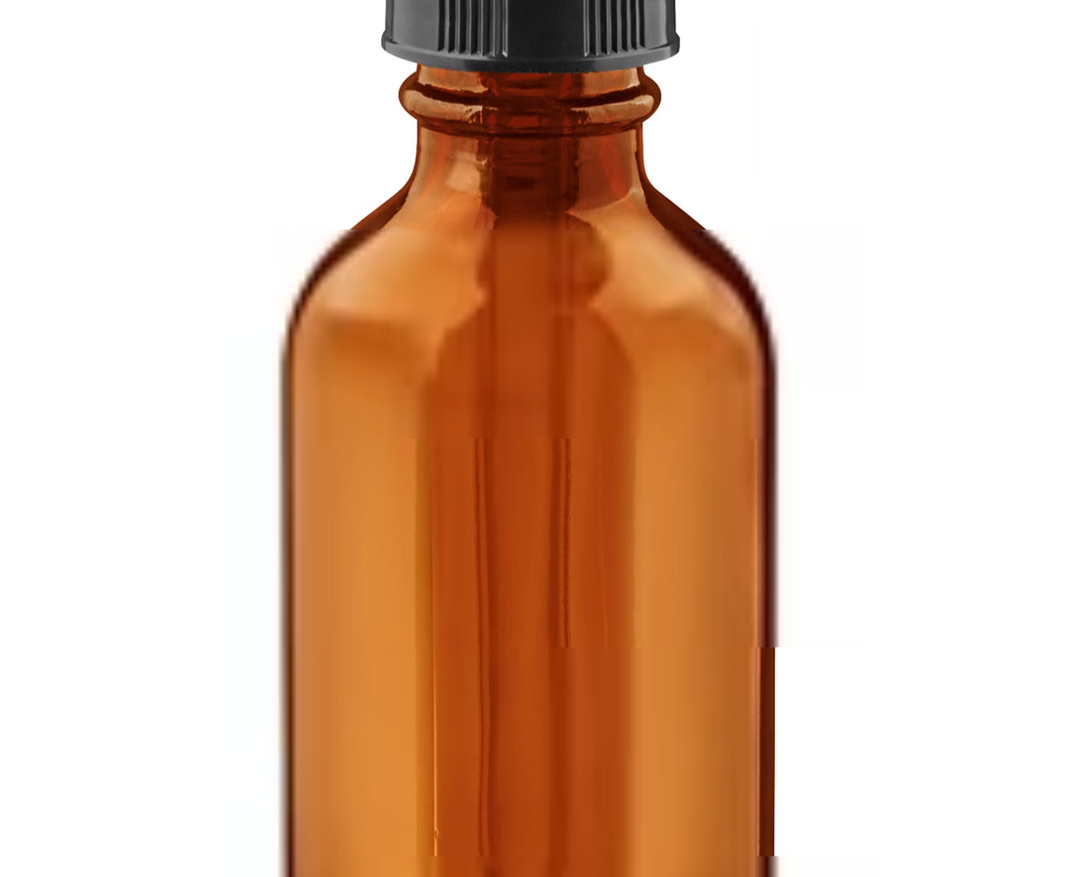 Amber 2 oz Dropper