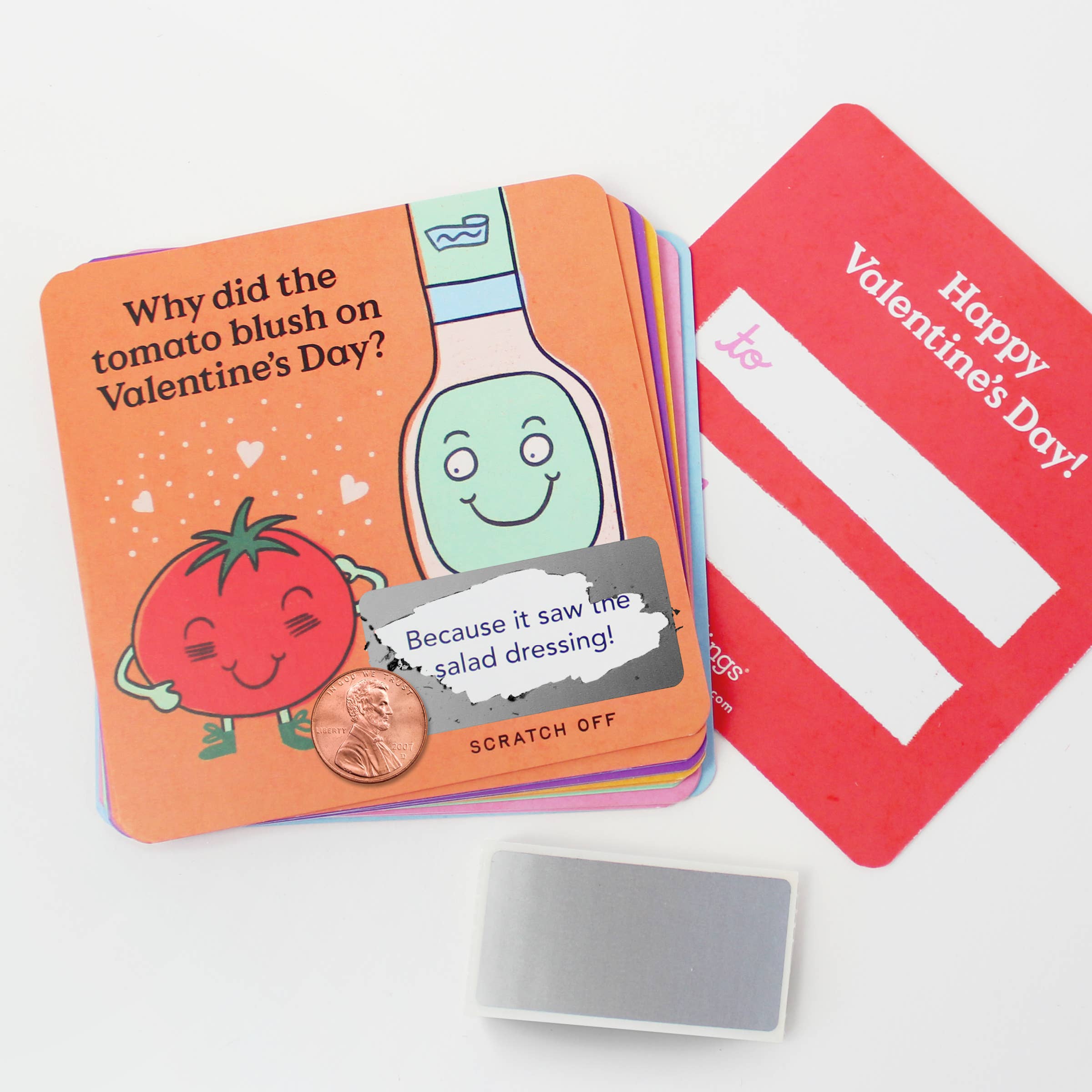 Scratch-off Joke Valentines - Jokes for Kids