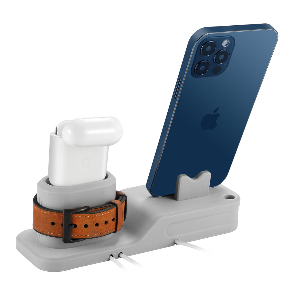3-In-1 Silicone Stand for Apple Devices