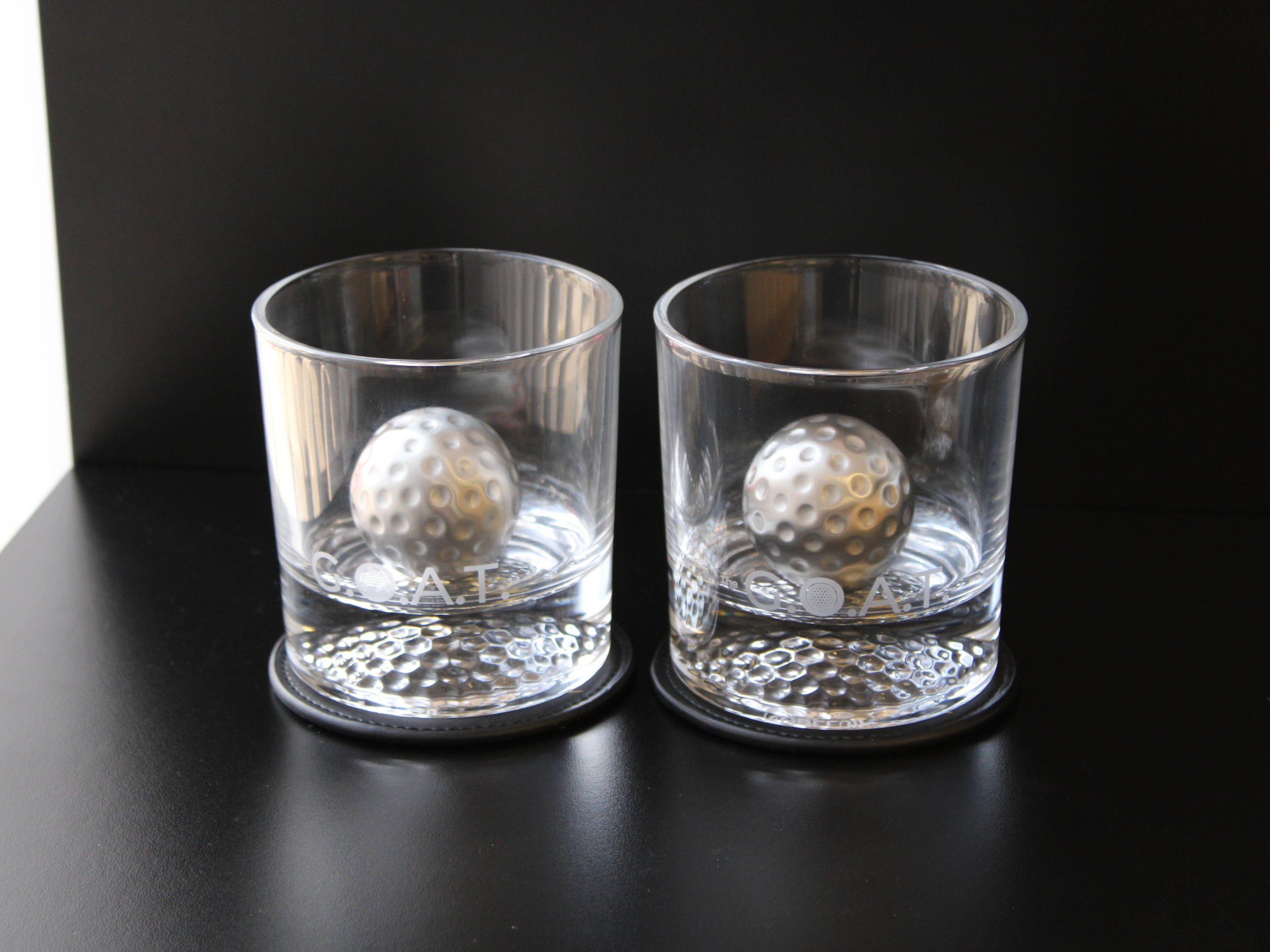 Whiskey GOLF Steel Ice Balls - New NOBLESIP Premium Gift Box
