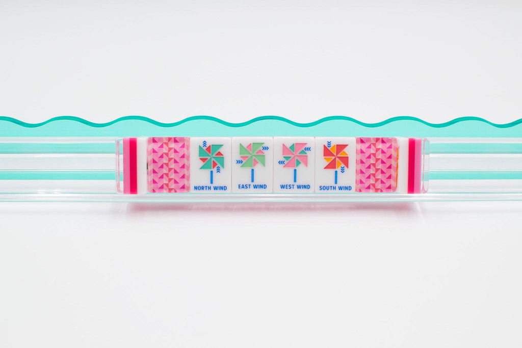 Crystal Prism Pink | Mahjong with Bold Angles and Vibrant Vibes