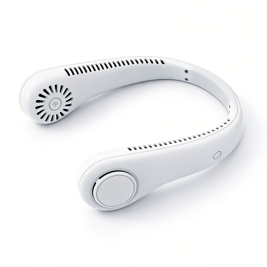 Bladeless Neckband Electrical Fan | Rechargeable Mini Fan