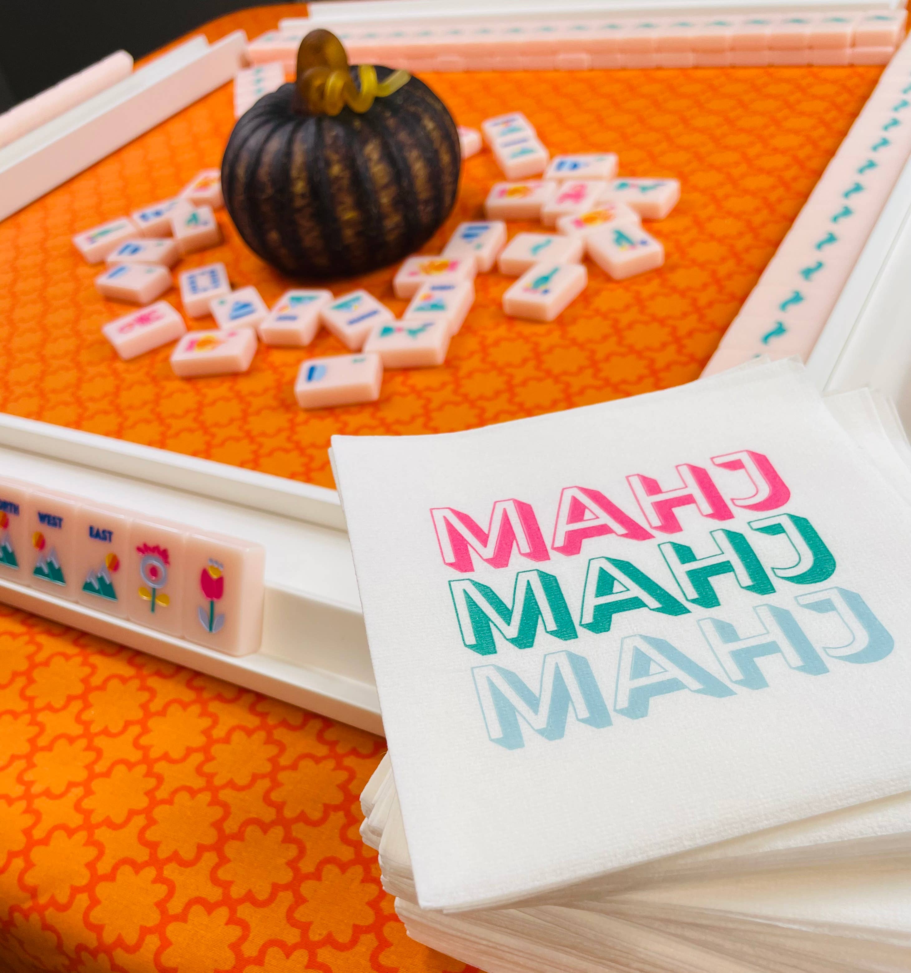 Mahjong Cocktail Napkins