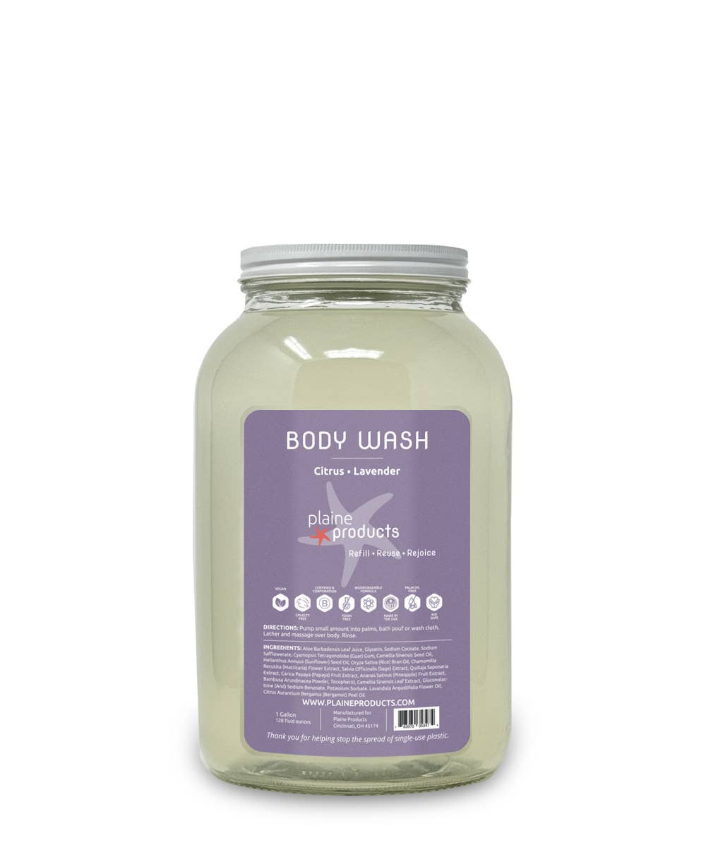 Plaine Products Body Wash Bulk
