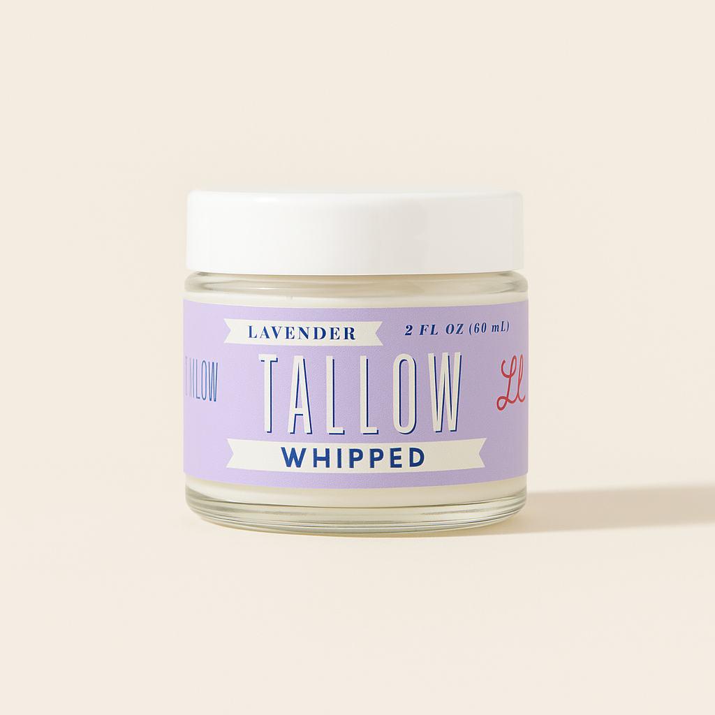 Lavender Whipped Tallow Moisturizer | Natural Beef Tallow Lotion