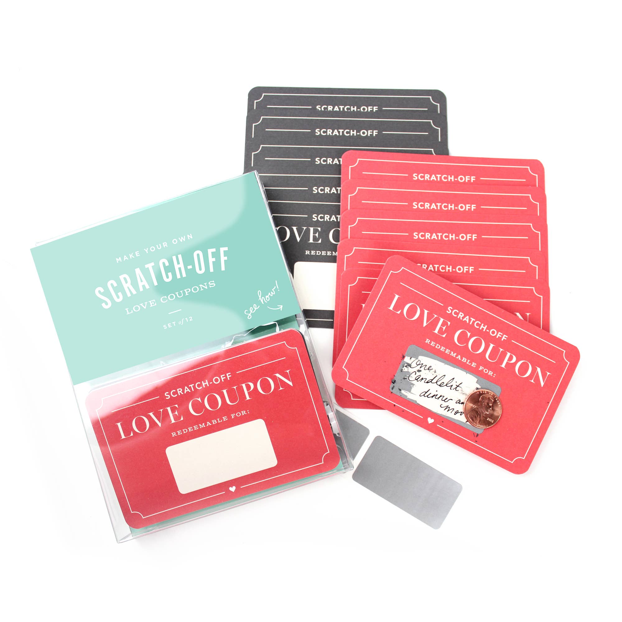 Scratch-off Vouchers - Love Coupons