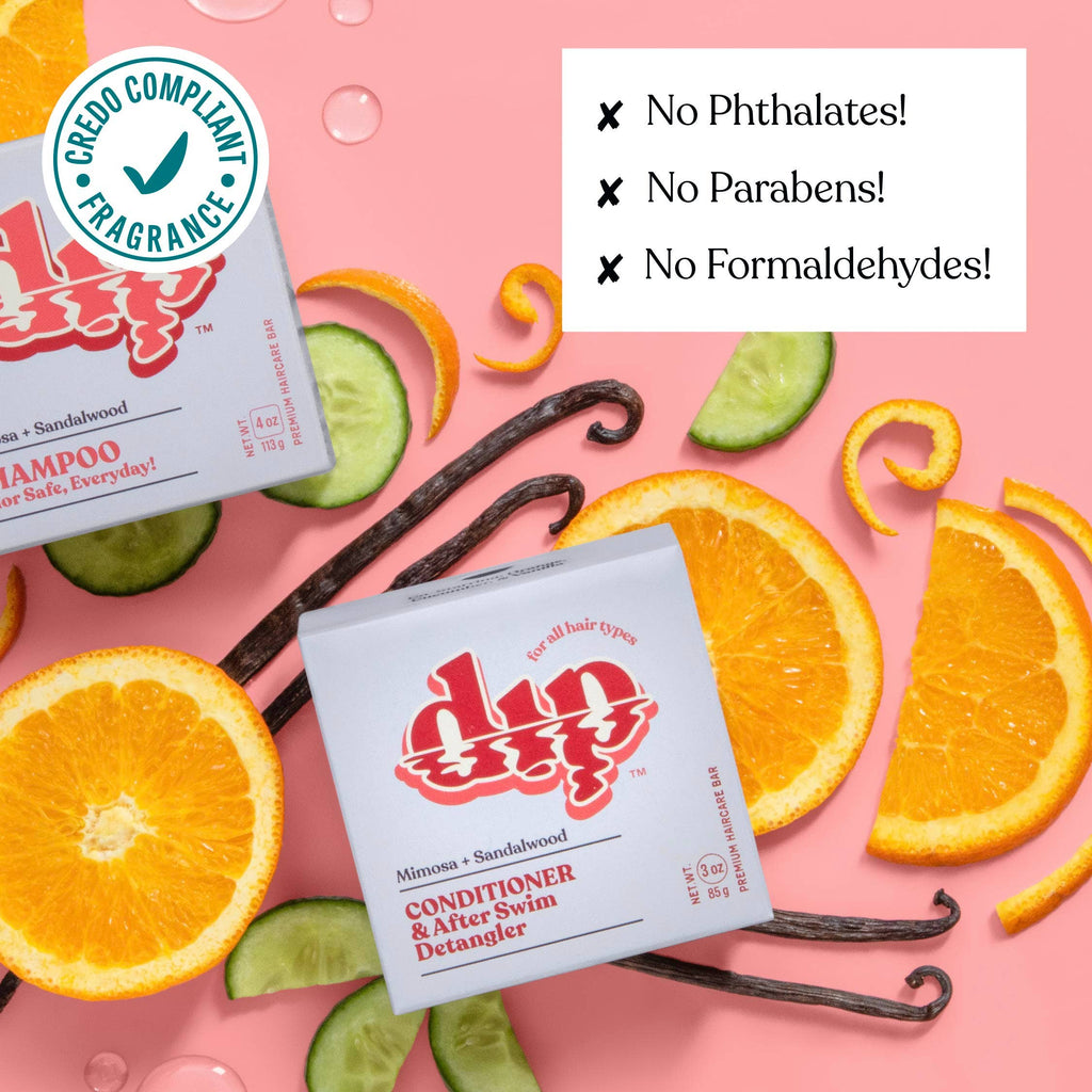 Dip Conditioner Bar & After Swim Detangler - Mimosa & Sandalwood
