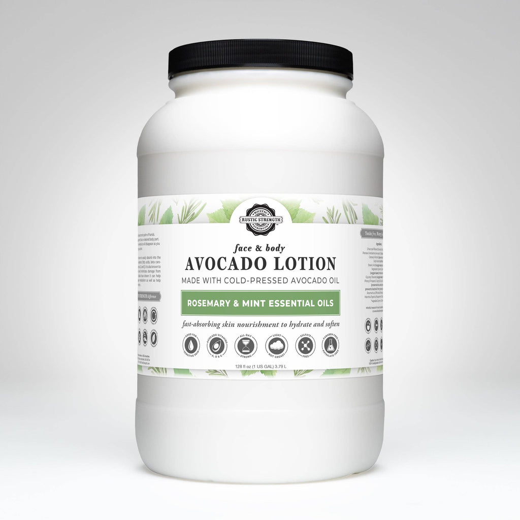 Rustic Strength Avocado Lotion for Face & Body