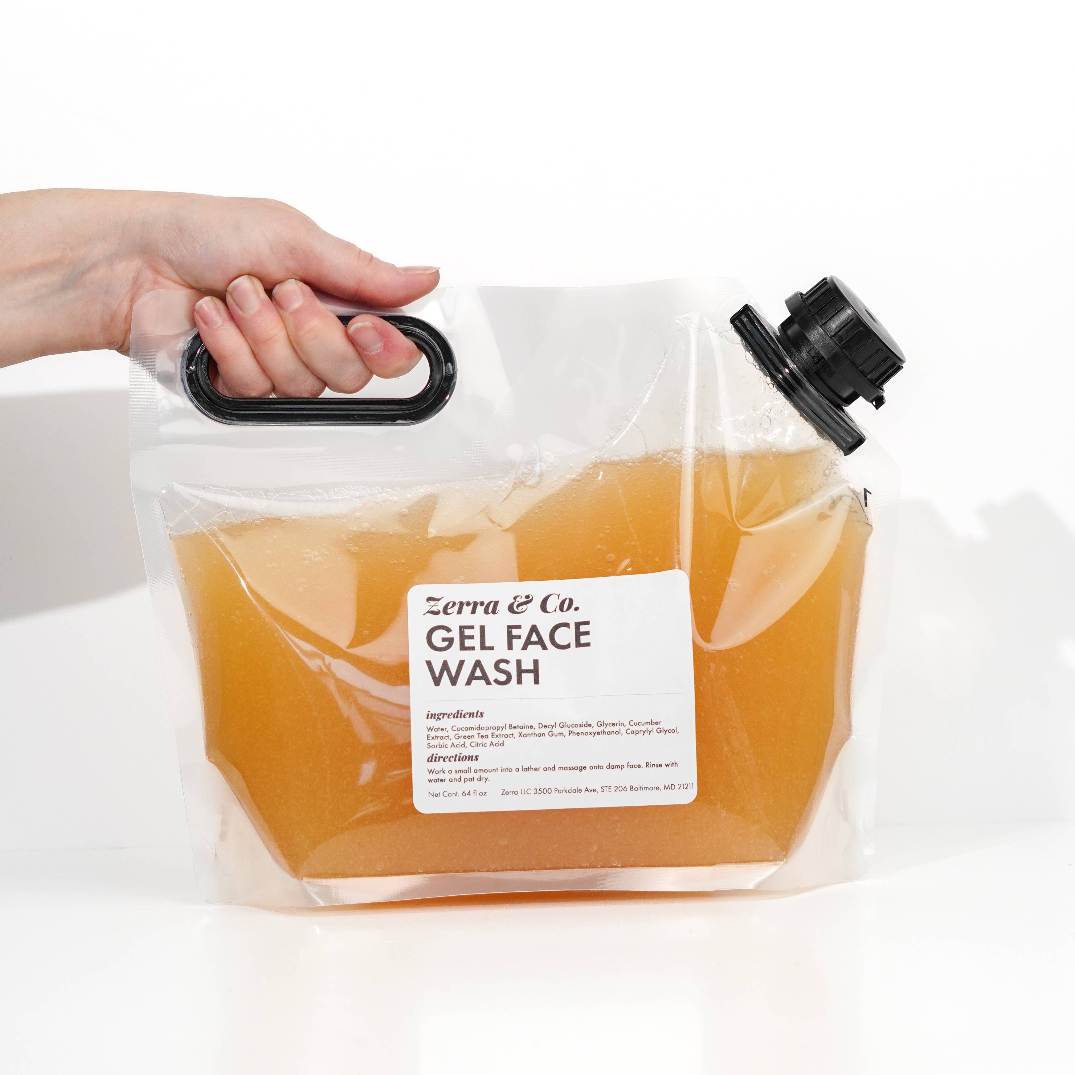 Zerra & Co. Bulk Gel Face Wash