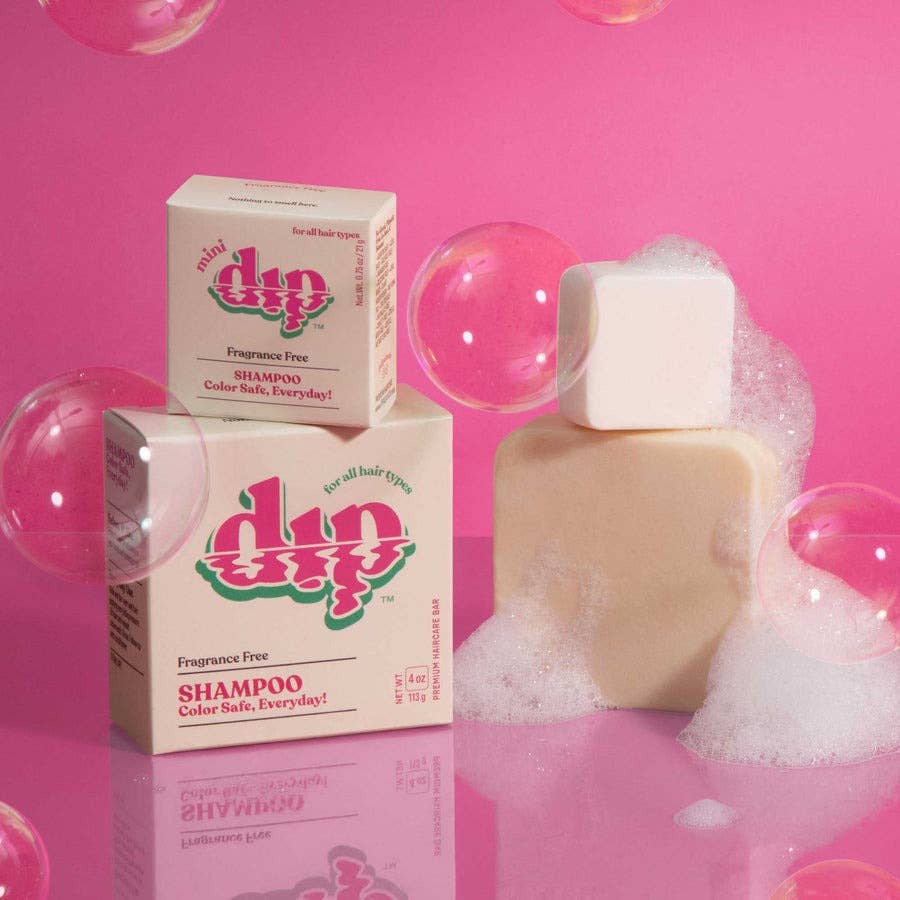 DIP Color Safe Shampoo Bar for Every Day - Fragrance Free