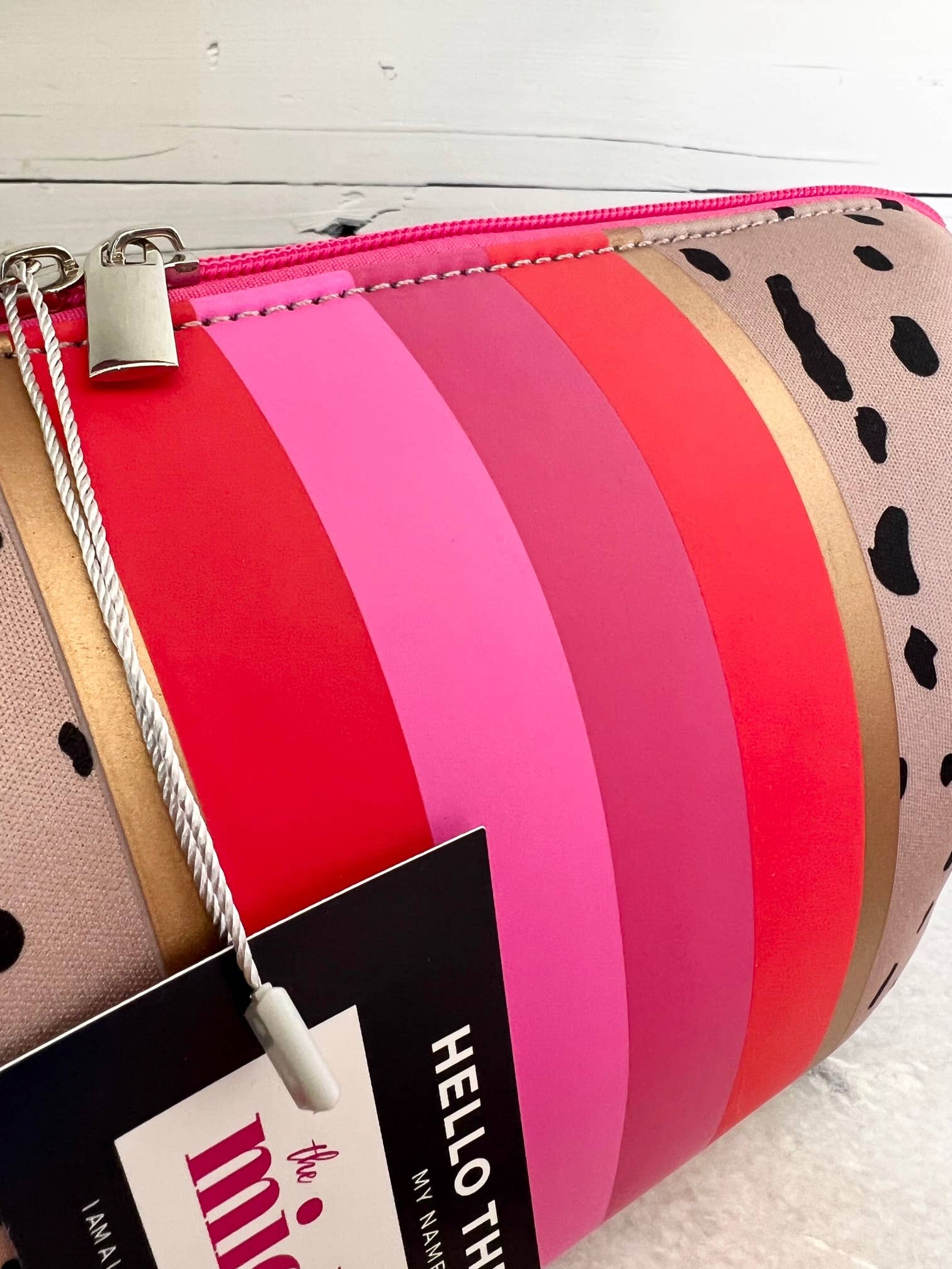 The Michelle Small Neoprene Makeup Bag