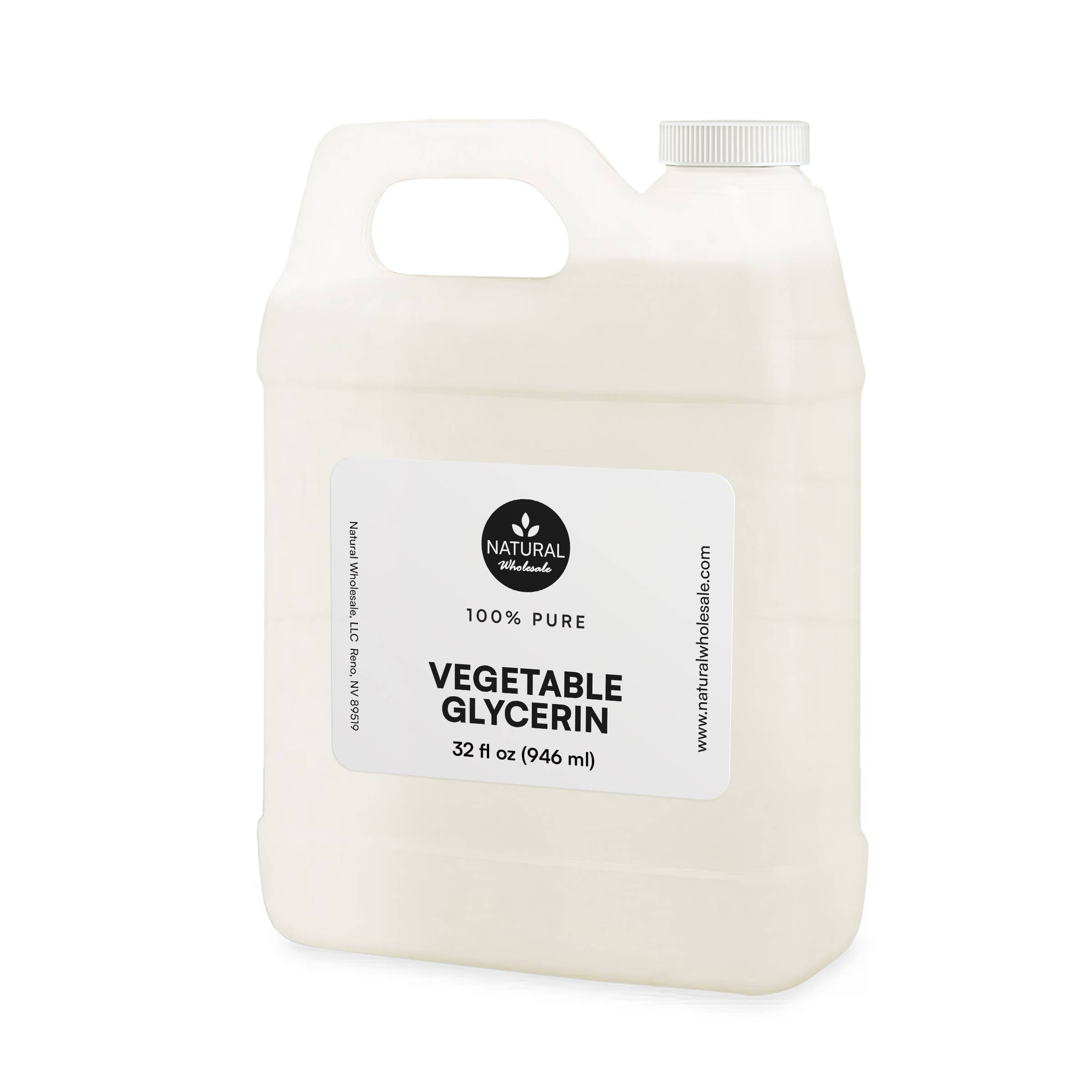Vegetable Glycerin - 100% Pure, Kosher,100% Vegetable Based