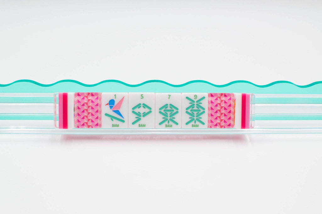 Crystal Prism Pink | Mahjong with Bold Angles and Vibrant Vibes