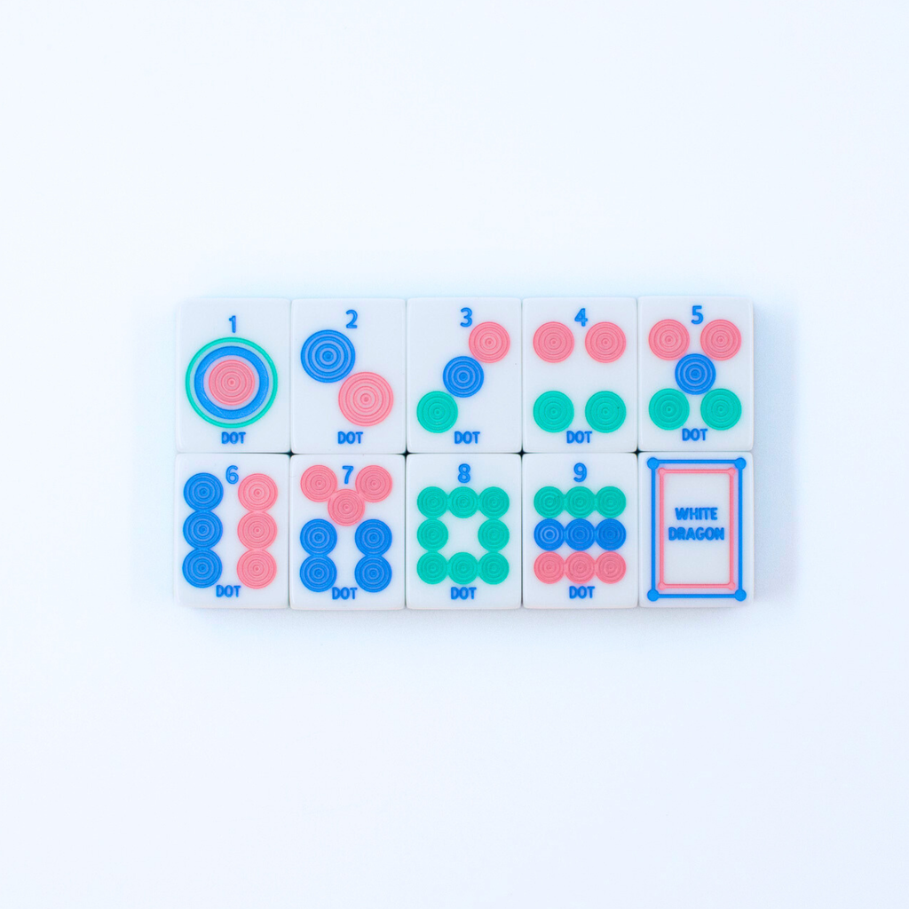 Crystal Prism Pink | Mahjong with Bold Angles and Vibrant Vibes