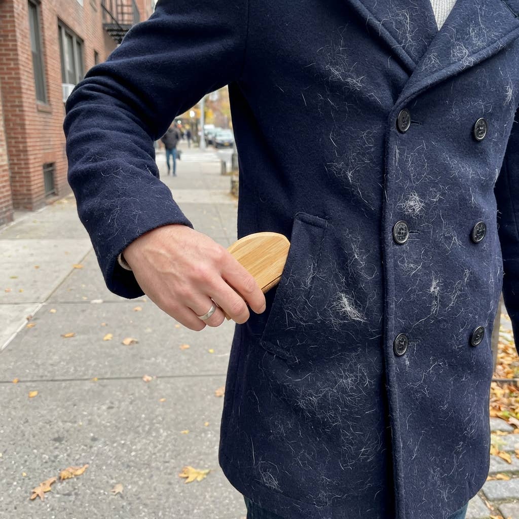 Bamboo Travel Lint Remover