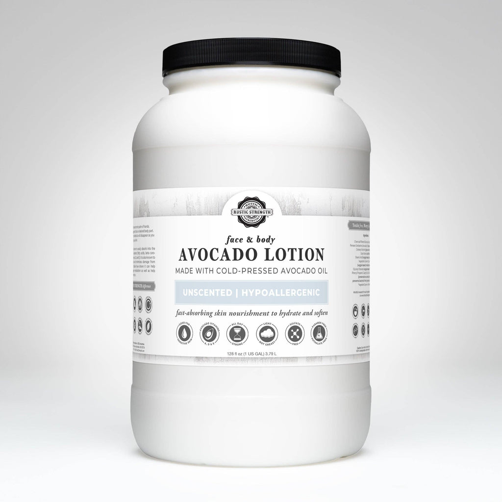 Rustic Strength Avocado Lotion for Face & Body