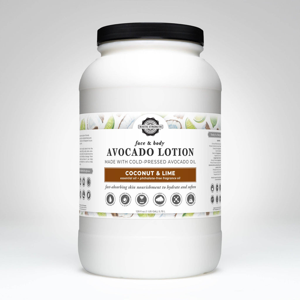 Rustic Strength Avocado Lotion for Face & Body