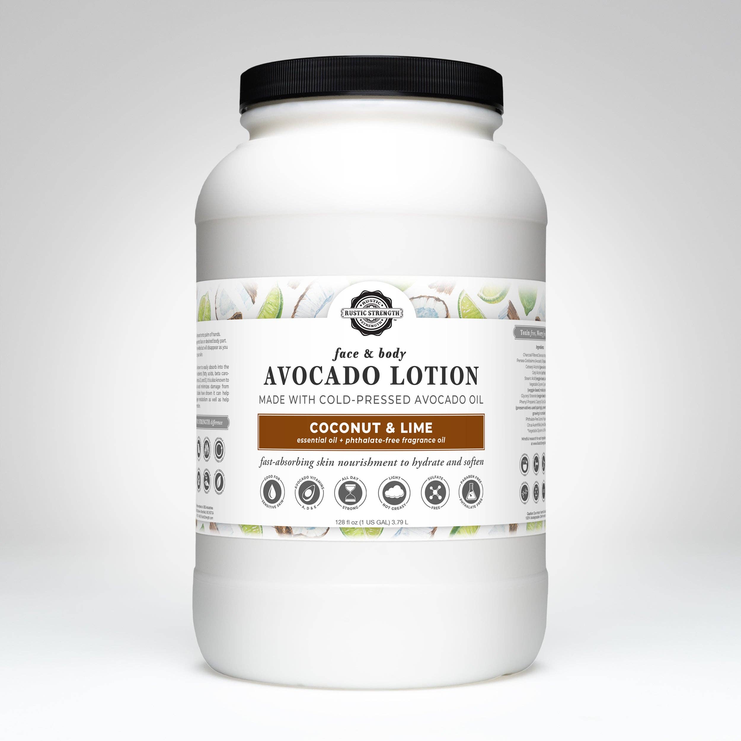 Rustic Strength Avocado Lotion for Face & Body