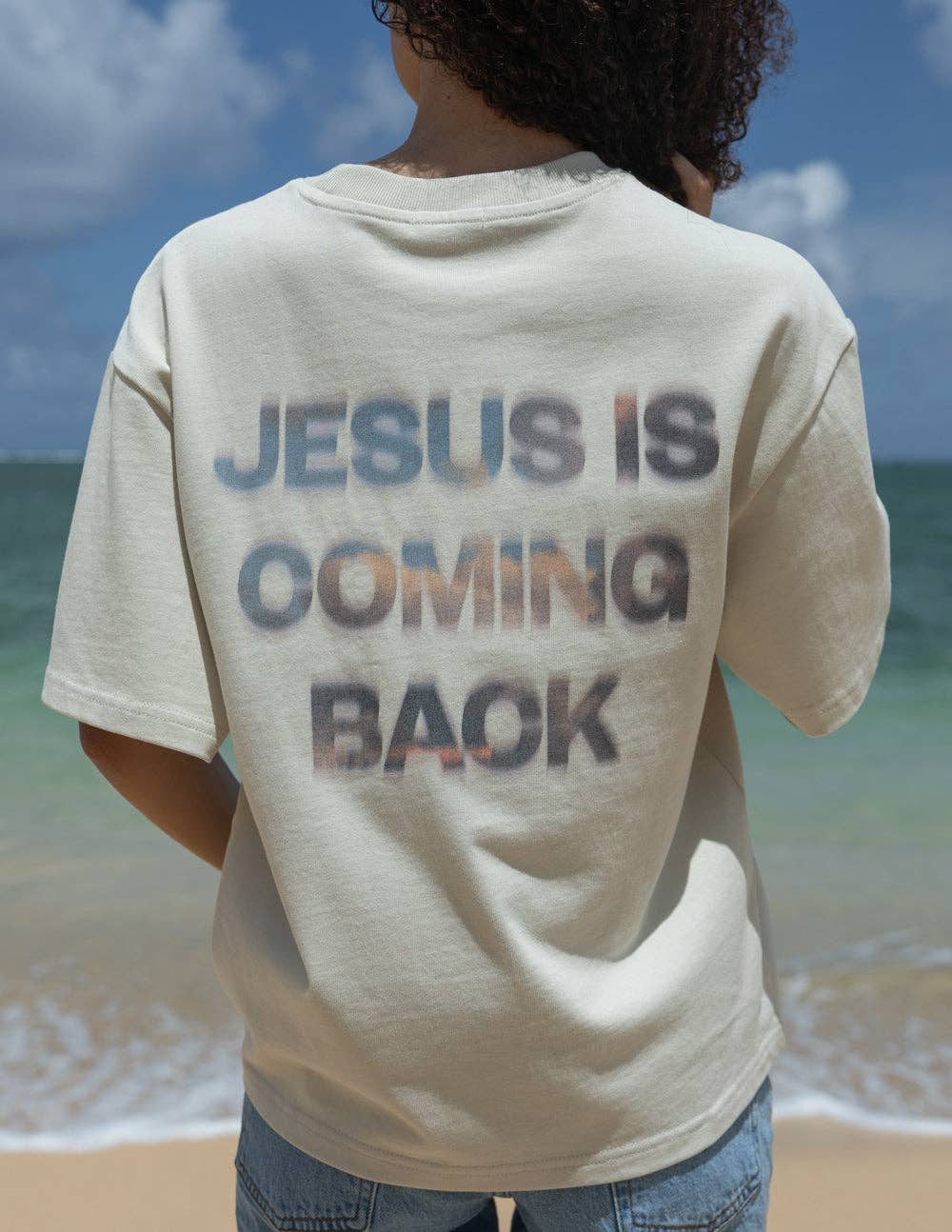 Jesus Is Coming Back Heavyweight Tee