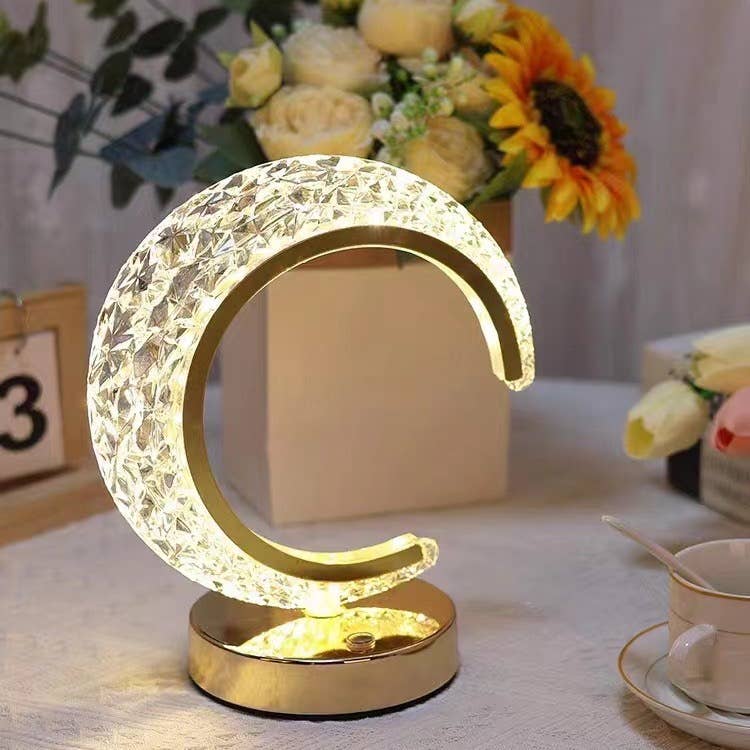 Elegant LED Crystal & RGB Lamps