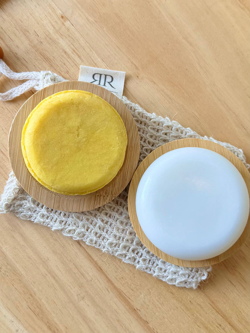 Bamboo Soap Dish - Eco-Friendly Round Soap Holder for Bathroom