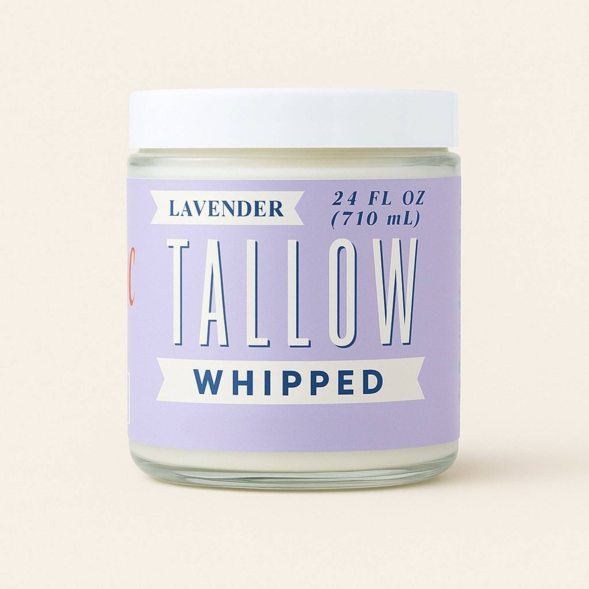Lavender Whipped Tallow Moisturizer | Natural Beef Tallow Lotion