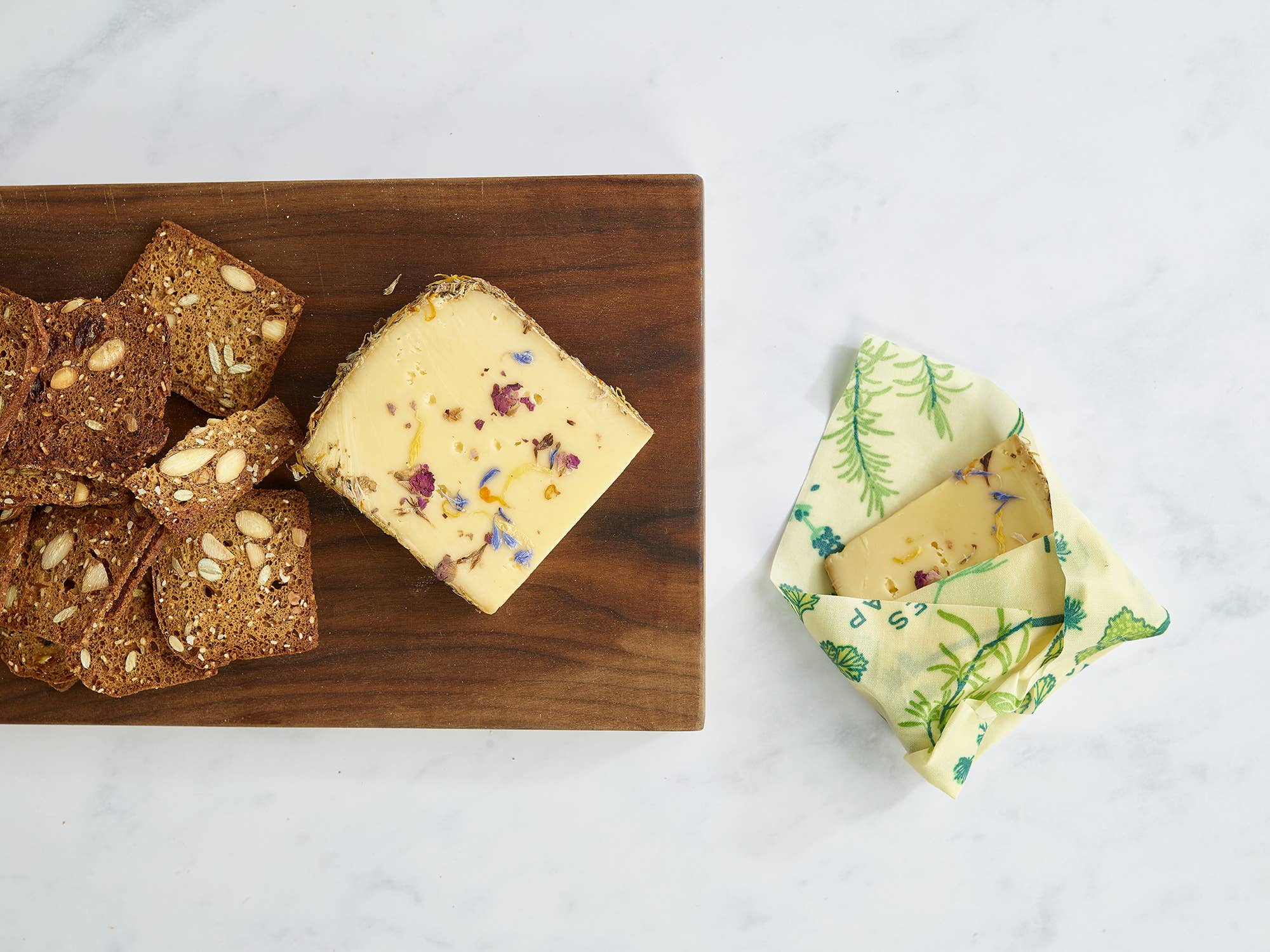 Assorted 3 Pack Beeswax Food Wrap- Herb Garden