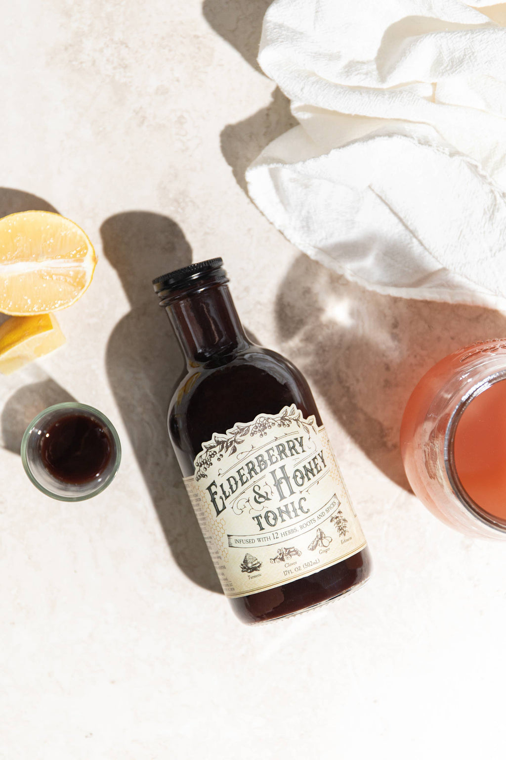 Elderberry and Honey Tonic