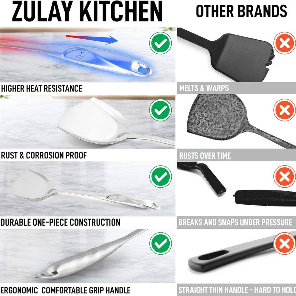 Premium Wok Spatula Stainless Steel