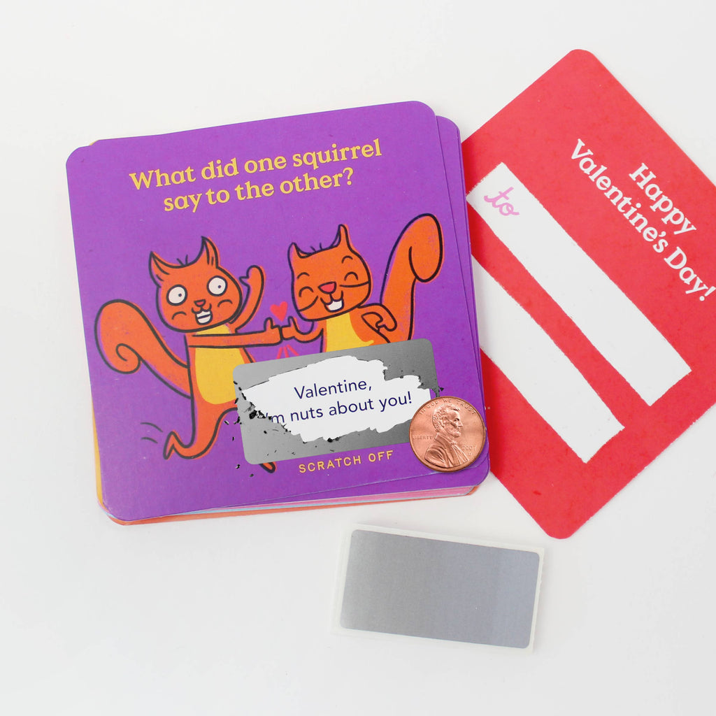 Scratch-off Joke Valentines - Jokes for Kids