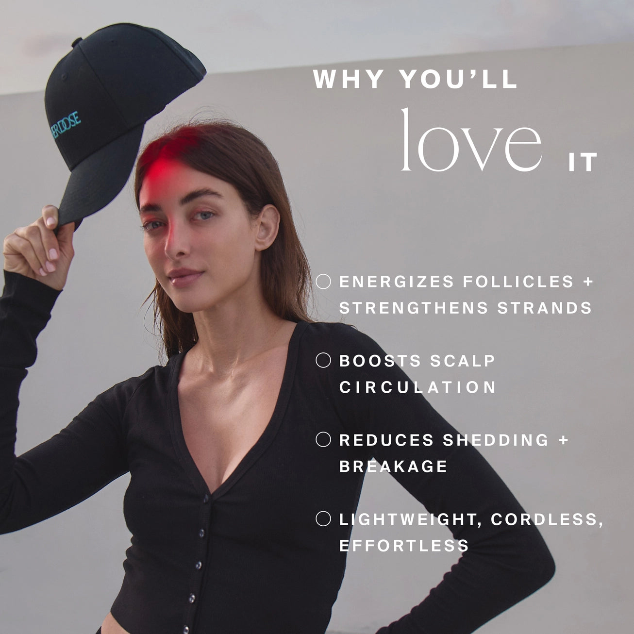 Higherdose Red Light Hat