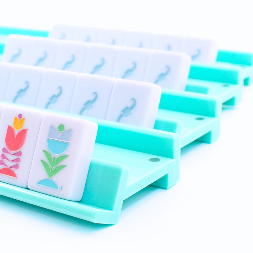 My Fair Mahjong Wooden Racks - Set of 4
