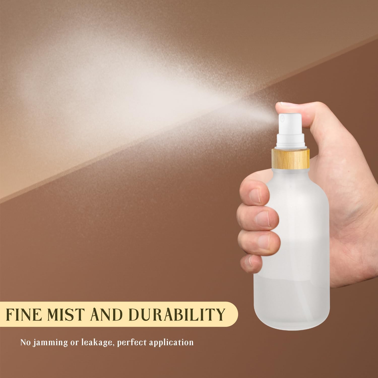 Frosted 4oz Mister Glass Bottle