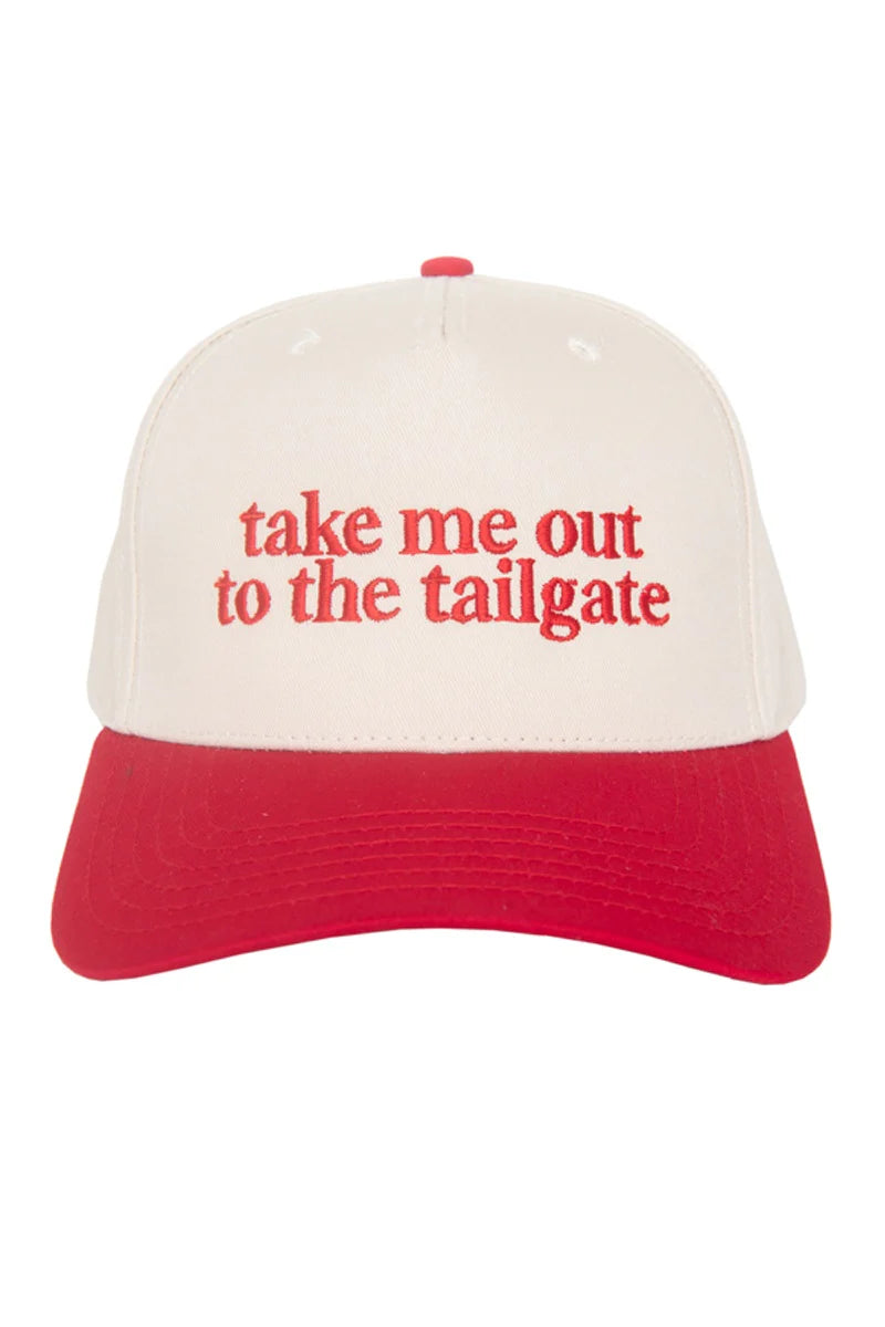 Take Me Out To The Tailgate Two-Toned Hat
